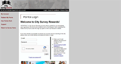 Desktop Screenshot of citysurveyrewards.com
